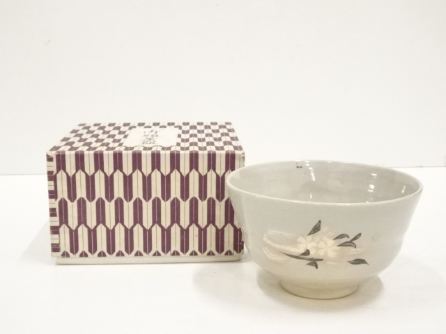 JAPANESE TEA CEREMONY / CHAWAN(TEA BOWL) / FLOWER